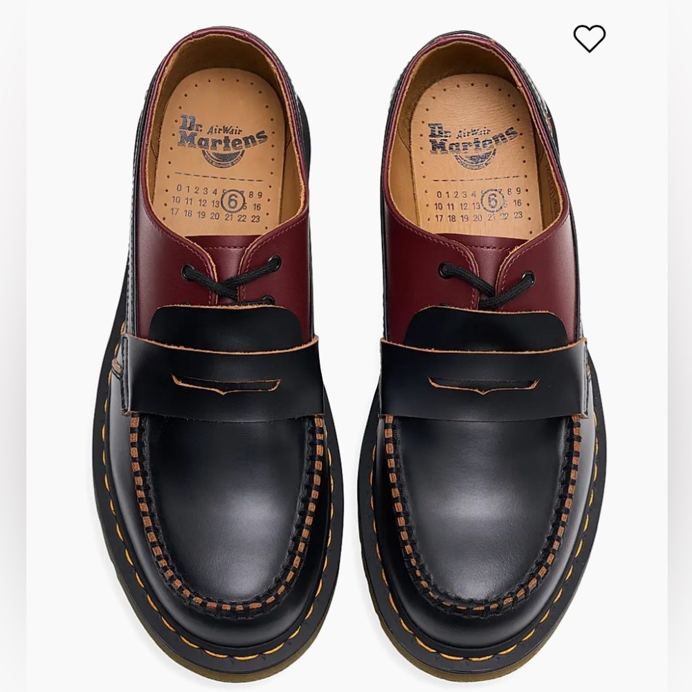MM6 Maison Margiela x Dr. Martens Leather Oxfords